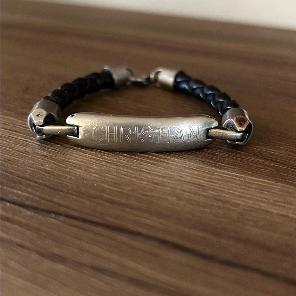 Vintage Speidel ID bracelet CHRISTIAN name Faith